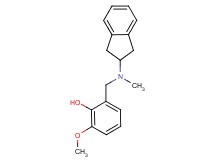 2-{[2,3-dihydro-1H-inden-2-yl(methyl)amino]methyl}-6-methoxyphenol