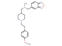 (2,1,3-benzoxadiazol-5-ylmethyl)({1-[2-(4-methoxyphenyl)ethyl]-4-piperidinyl}methyl)methylamine
