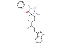 3-benzyl-8-[3-(1H-indol-3-yl)-1-methylpropyl]-1-methyl-1,3,8-triazaspiro[4.5]decane-2,4-dione