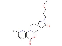 2-[2-(3-methoxypropyl)-3-oxo-2,8-diazaspiro[4.5]dec-8-yl]-6-methylnicotinic acid