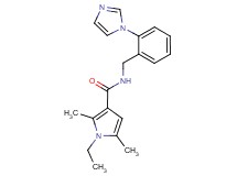 1-ethyl-N-[2-(1H-imidazol-1-yl)benzyl]-2,5-dimethyl-1H-pyrrole-3-carboxamide