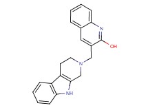 3-(1,3,4,9-tetrahydro-2H-beta-carbolin-2-ylmethyl)-2-quinolinol