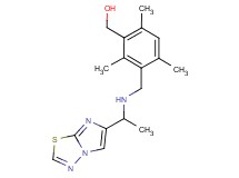 (3-{[(1-imidazo[2,1-b][1,3,4]thiadiazol-6-ylethyl)amino]methyl}-2,4,6-trimethylphenyl)methanol