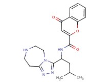 N-[3-methyl-1-(6,7,8,9-tetrahydro-5H-[1,2,4]triazolo[4,3-d][1,4]diazepin-3-yl)butyl]-4-oxo-4H-chromene-2-carboxamide