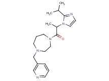 1-[2-(2-isopropyl-1H-imidazol-1-yl)propanoyl]-4-(3-pyridinylmethyl)-1,4-diazepane