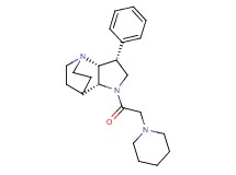 (3R*,3aR*,7aR*)-3-phenyl-1-(piperidin-1-ylacetyl)octahydro-4,7-ethanopyrrolo[3,2-b]pyridine