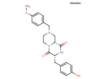 (3R,9aR)-3-(4-hydroxybenzyl)-8-(4-methoxybenzyl)tetrahydro-2H-pyrazino[1,2-a]pyrazine-1,4(3H,6H)-dione