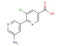 5'-amino-3-chloro-2,3'-bipyridine-5-carboxylic acid