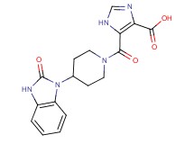 5-{[4-(2-oxo-2,3-dihydro-1H-benzimidazol-1-yl)piperidin-1-yl]carbonyl}-1H-imidazole-4-carboxylic acid