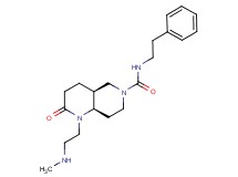 rel-(4aS,8aR)-1-[2-(methylamino)ethyl]-2-oxo-N-(2-phenylethyl)octahydro-1,6-naphthyridine-6(2H)-carboxamide hydrochloride