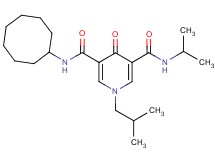 N-cyclooctyl-1-isobutyl-N'-isopropyl-4-oxo-1,4-dihydro-3,5-pyridinedicarboxamide