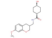 cis-4-hydroxy-N-[(7-methoxy-3,4-dihydro-2H-chromen-3-yl)methyl]cyclohexanecarboxamide