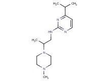 4-isopropyl-N-[2-(4-methylpiperazin-1-yl)propyl]pyrimidin-2-amine