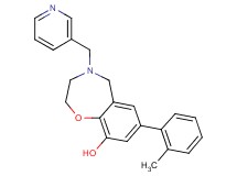 7-(2-methylphenyl)-4-(pyridin-3-ylmethyl)-2,3,4,5-tetrahydro-1,4-benzoxazepin-9-ol