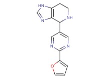 4-[2-(2-furyl)pyrimidin-5-yl]-4,5,6,7-tetrahydro-1H-imidazo[4,5-c]pyridine