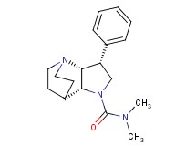 (3R*,3aR*,7aR*)-N,N-dimethyl-3-phenylhexahydro-4,7-ethanopyrrolo[3,2-b]pyridine-1(2H)-carboxamide