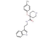 N-[2-(1H-indol-3-yl)ethyl]-4-(4-methylphenoxy)-4-piperidinecarboxamide hydrochloride