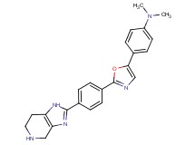 N,N-dimethyl-4-{2-[4-(4,5,6,7-tetrahydro-1H-imidazo[4,5-c]pyridin-2-yl)phenyl]-1,3-oxazol-5-yl}aniline