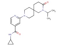 N-cyclopropyl-2-(2-isopropyl-3-oxo-2,9-diazaspiro[5.5]undec-9-yl)isonicotinamide