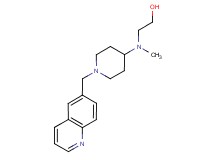 2-{methyl[1-(quinolin-6-ylmethyl)piperidin-4-yl]amino}ethanol