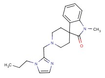 1-methyl-1'-[(1-propyl-1H-imidazol-2-yl)methyl]spiro[indole-3,4'-piperidin]-2(1H)-one