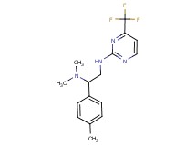 N~1~,N~1~-dimethyl-1-(4-methylphenyl)-N~2~-[4-(trifluoromethyl)pyrimidin-2-yl]ethane-1,2-diamine