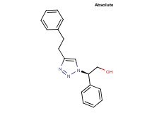 (2R)-2-phenyl-2-[4-(2-phenylethyl)-1H-1,2,3-triazol-1-yl]ethanol