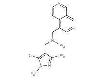 1-(5-chloro-1,3-dimethyl-1H-pyrazol-4-yl)-N-(isoquinolin-5-ylmethyl)-N-methylmethanamine