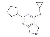 2-cyclopentyl-N-cyclopropyl-6,7-dihydro-5H-pyrrolo[3,4-d]pyrimidin-4-amine