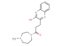3-[3-(4-methyl-1,4-diazepan-1-yl)-3-oxopropyl]quinoxalin-2-ol