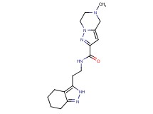 5-methyl-N-[2-(4,5,6,7-tetrahydro-2H-indazol-3-yl)ethyl]-4,5,6,7-tetrahydropyrazolo[1,5-a]pyrazine-2-carboxamide