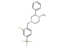 4-[2-fluoro-4-(trifluoromethyl)benzyl]-1-methyl-2-phenylpiperazine