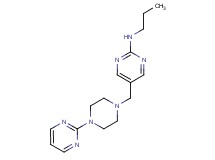 N-propyl-5-[(4-pyrimidin-2-ylpiperazin-1-yl)methyl]pyrimidin-2-amine