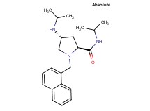 (4R)-N-isopropyl-4-(isopropylamino)-1-(1-naphthylmethyl)-L-prolinamide
