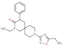 2-ethyl-9-(5-ethyl-1,2,4-oxadiazol-3-yl)-4-phenyl-2,9-diazaspiro[5.5]undecan-3-one