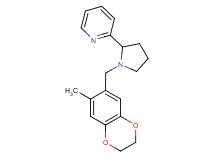 2-{1-[(7-methyl-2,3-dihydro-1,4-benzodioxin-6-yl)methyl]pyrrolidin-2-yl}pyridine