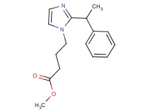 methyl 4-[2-(1-phenylethyl)-1H-imidazol-1-yl]butanoate