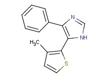 5-(3-methyl-2-thienyl)-4-phenyl-1H-imidazole