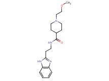 N-[2-(1H-benzimidazol-2-yl)ethyl]-1-(2-methoxyethyl)piperidine-4-carboxamide