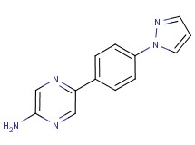 5-[4-(1H-pyrazol-1-yl)phenyl]-2-pyrazinamine