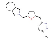 (3aR*,7aS*)-2-{2-[(6-methylpyridazin-3-yl)oxy]hex-5-en-1-yl}-2,3,3a,4,7,7a-hexahydro-1H-isoindole
