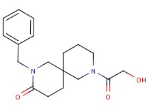2-benzyl-8-glycoloyl-2,8-diazaspiro[5.5]undecan-3-one