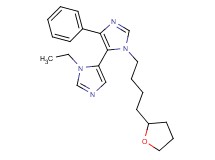 3'-ethyl-5-phenyl-3-[4-(tetrahydrofuran-2-yl)butyl]-3H,3'H-4,4'-biimidazole