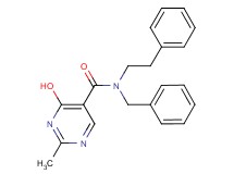 N-benzyl-4-hydroxy-2-methyl-N-(2-phenylethyl)pyrimidine-5-carboxamide