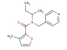 N-(sec-butyl)-3-methyl-N-(pyridin-4-ylmethyl)-2-furamide