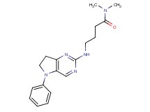 N,N-dimethyl-4-[(5-phenyl-6,7-dihydro-5H-pyrrolo[3,2-d]pyrimidin-2-yl)amino]butanamide