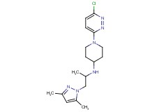 1-(6-chloropyridazin-3-yl)-N-[2-(3,5-dimethyl-1H-pyrazol-1-yl)-1-methylethyl]piperidin-4-amine