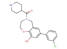 7-(3-chlorophenyl)-4-(piperidin-4-ylcarbonyl)-2,3,4,5-tetrahydro-1,4-benzoxazepin-9-ol