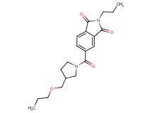 5-{[3-(propoxymethyl)pyrrolidin-1-yl]carbonyl}-2-propyl-1H-isoindole-1,3(2H)-dione