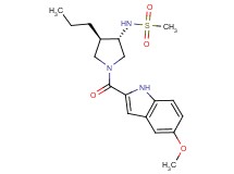 N-{(3S*,4R*)-1-[(5-methoxy-1H-indol-2-yl)carbonyl]-4-propylpyrrolidin-3-yl}methanesulfonamide